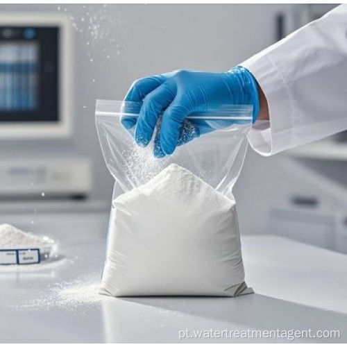 Tratamento de água potável em pó branco PAC de alta qualidade